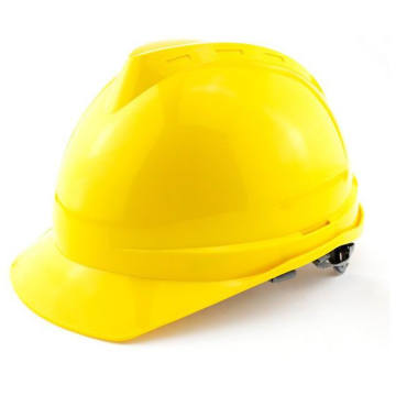 Yellow Fashion Hard Hat Safety Helmet with Ce